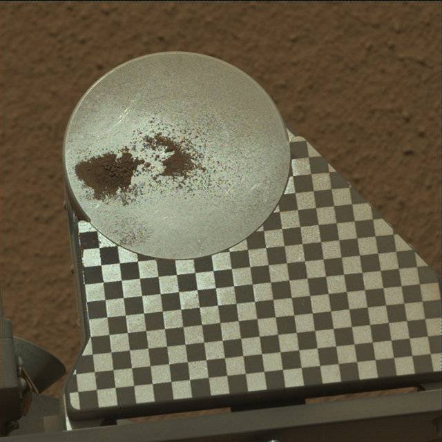 Nasa's Mars rover Curiosity acquired this image using its Mast Camera (Mastcam) on Sol 95