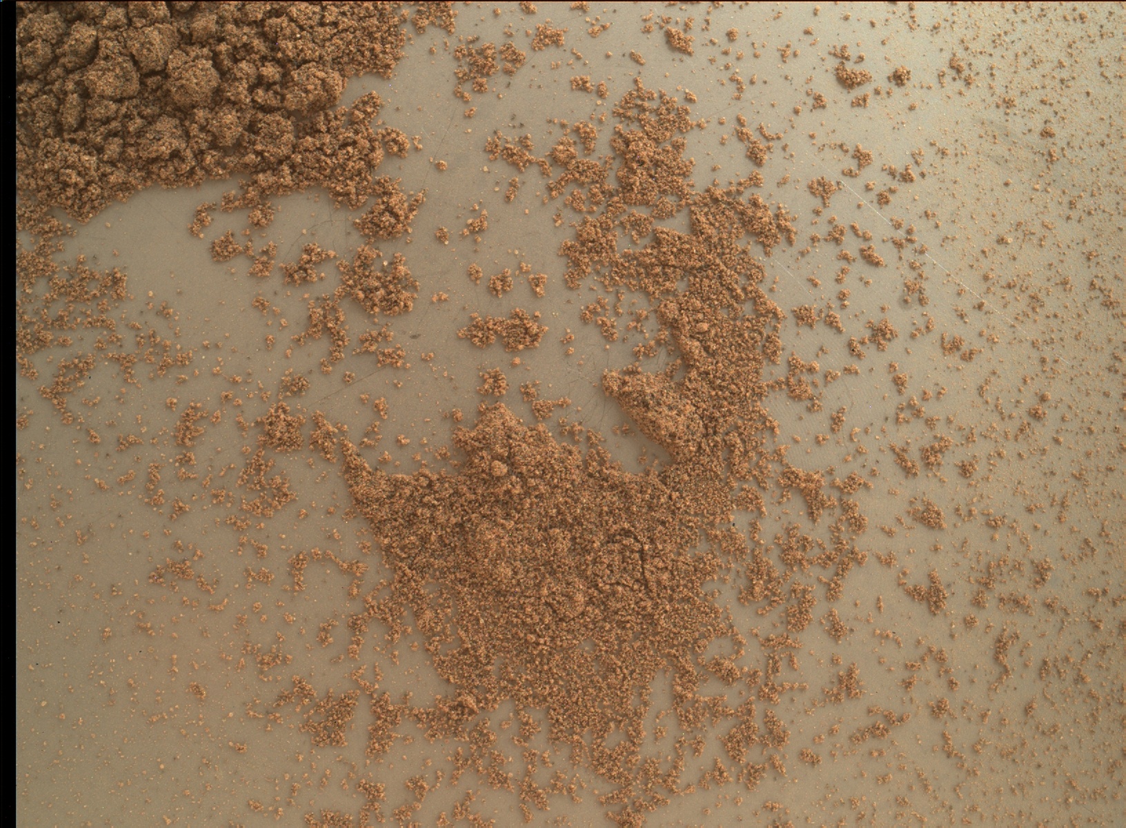 Nasa's Mars rover Curiosity acquired this image using its Mars Hand Lens Imager (MAHLI) on Sol 95