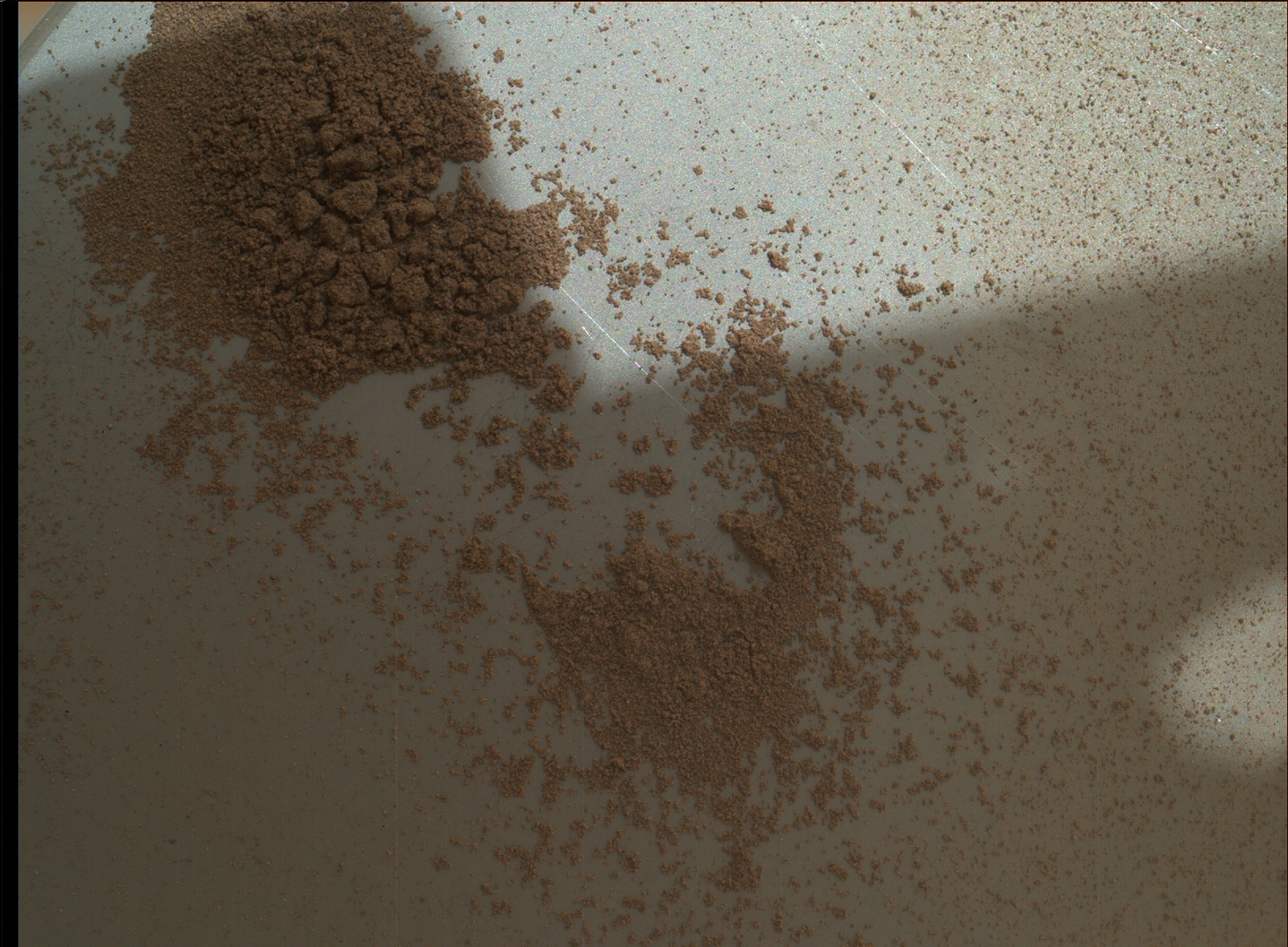 Nasa's Mars rover Curiosity acquired this image using its Mars Hand Lens Imager (MAHLI) on Sol 95