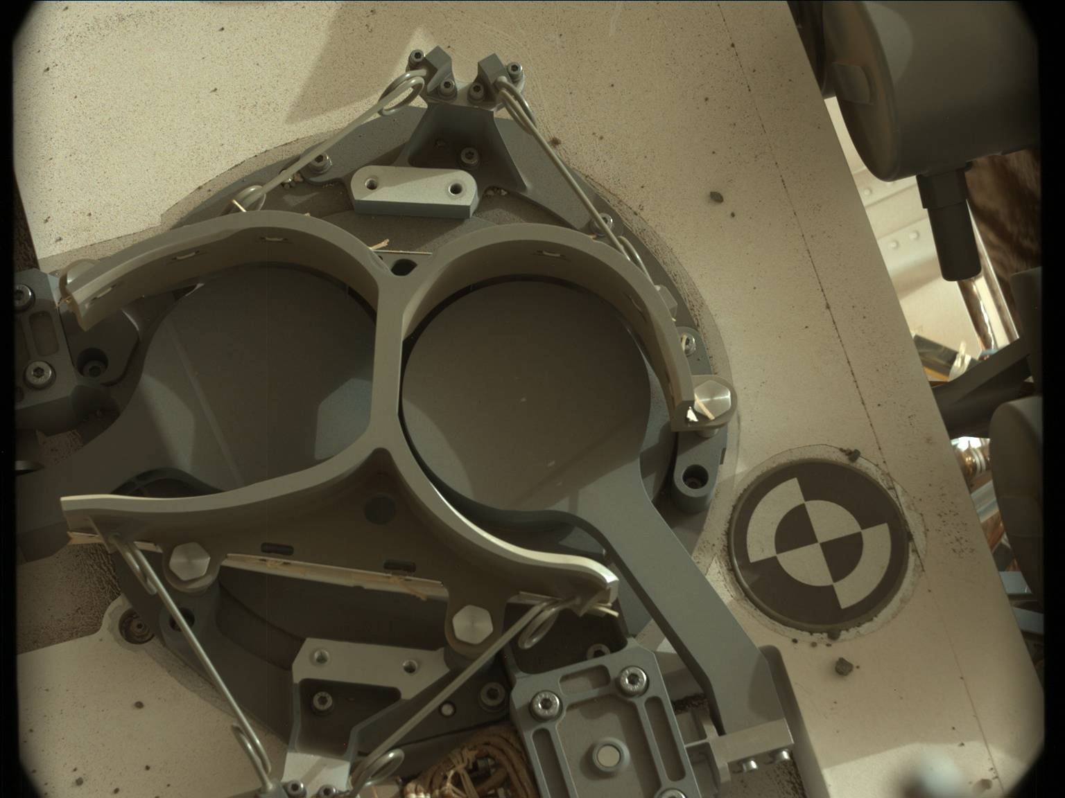 Nasa's Mars rover Curiosity acquired this image using its Mast Camera (Mastcam) on Sol 96
