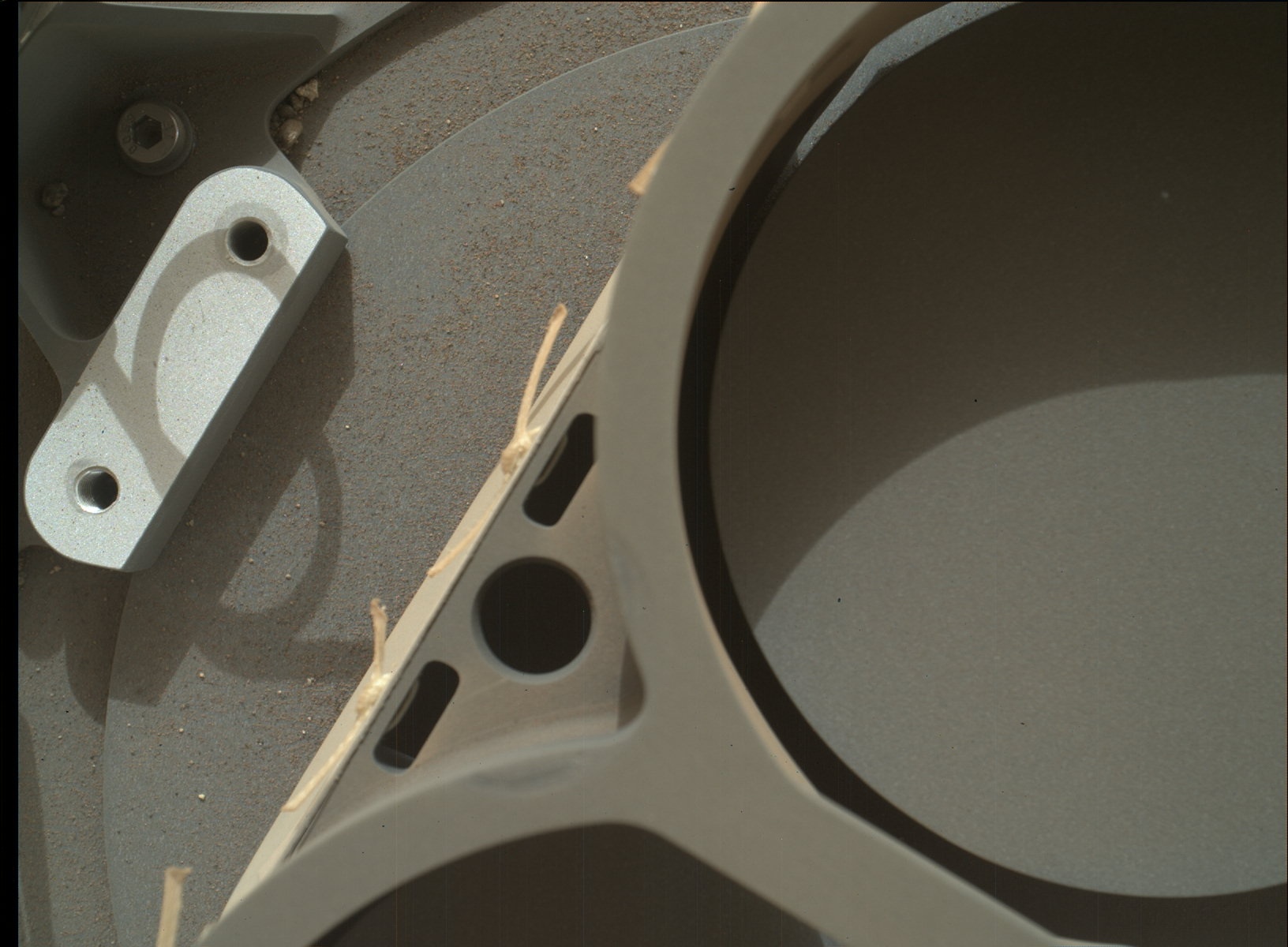 Nasa's Mars rover Curiosity acquired this image using its Mars Hand Lens Imager (MAHLI) on Sol 98