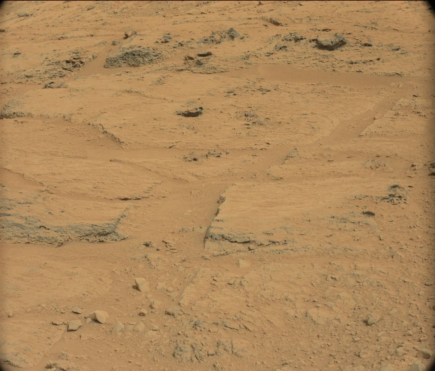 Nasa's Mars rover Curiosity acquired this image using its Mast Camera (Mastcam) on Sol 106