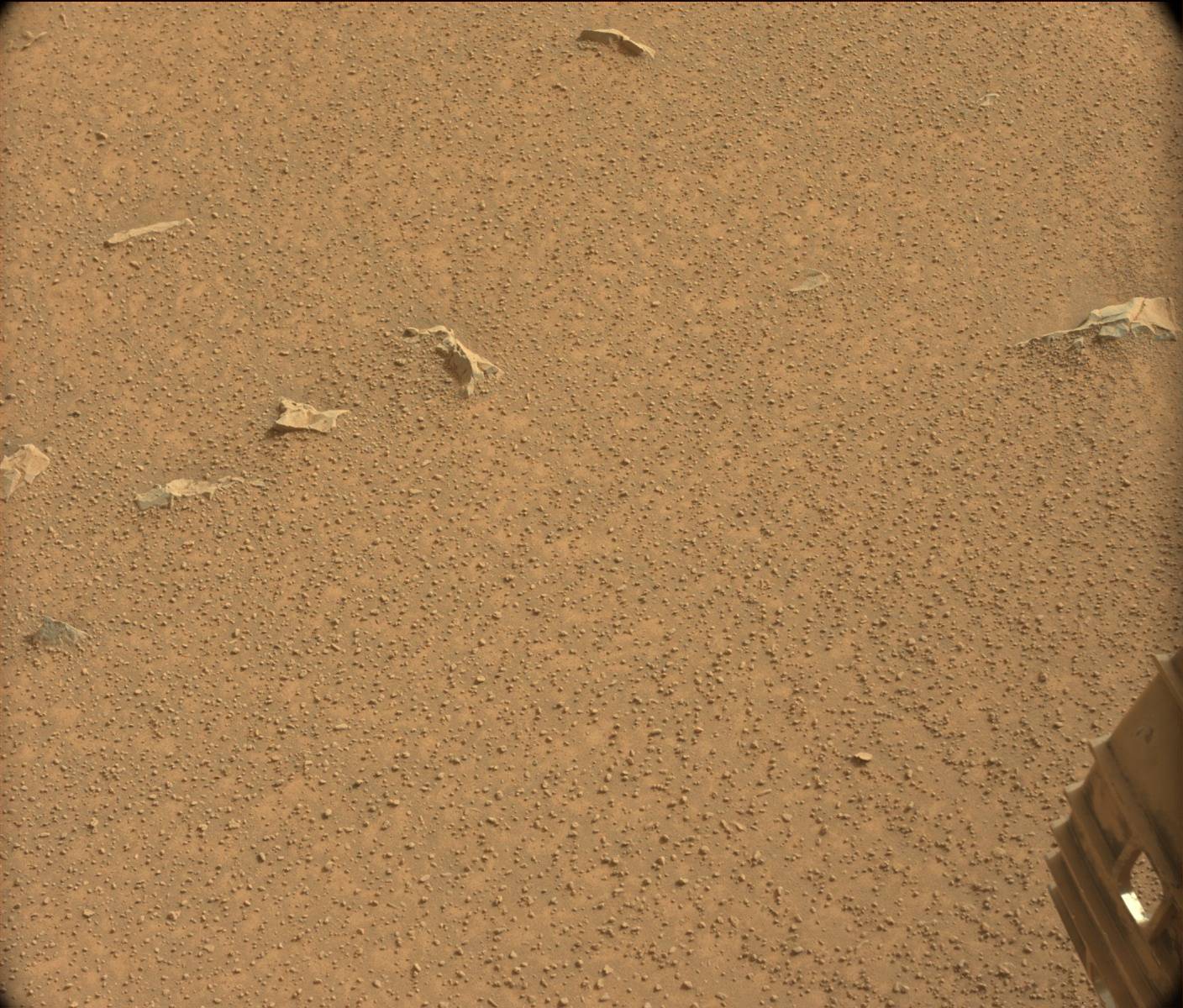 Nasa's Mars rover Curiosity acquired this image using its Mast Camera (Mastcam) on Sol 106