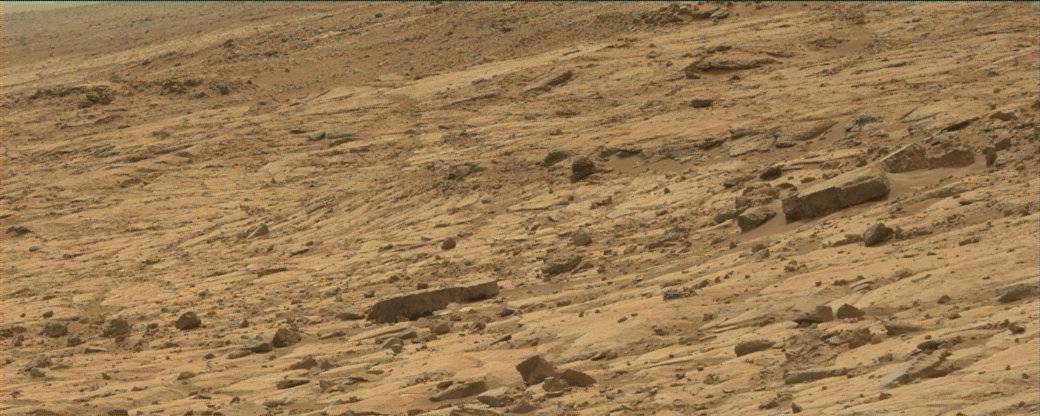 Nasa's Mars rover Curiosity acquired this image using its Mast Camera (Mastcam) on Sol 107