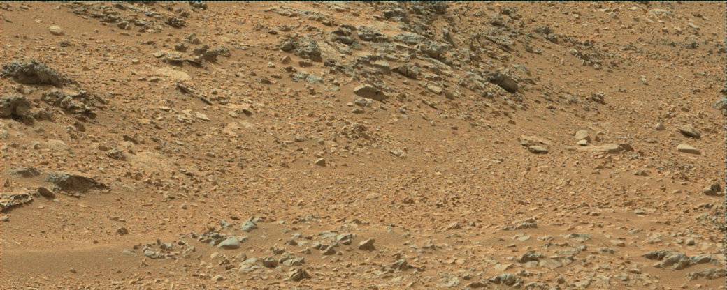 Nasa's Mars rover Curiosity acquired this image using its Mast Camera (Mastcam) on Sol 108