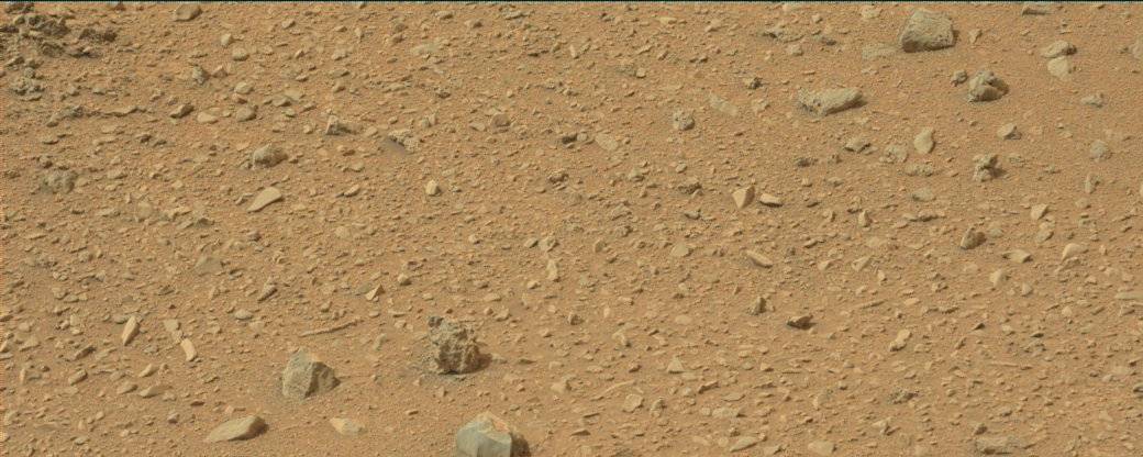 Nasa's Mars rover Curiosity acquired this image using its Mast Camera (Mastcam) on Sol 110