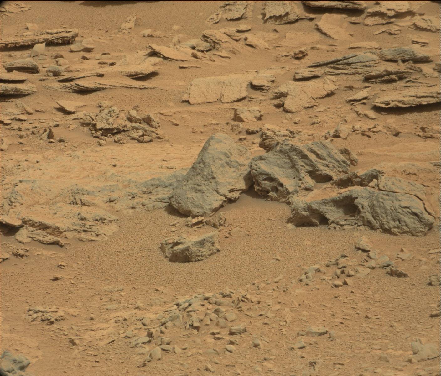 Nasa's Mars rover Curiosity acquired this image using its Mast Camera (Mastcam) on Sol 120