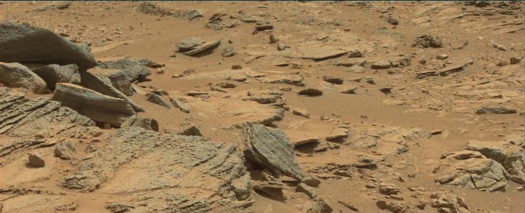 Nasa's Mars rover Curiosity acquired this image using its Mast Camera (Mastcam) on Sol 121