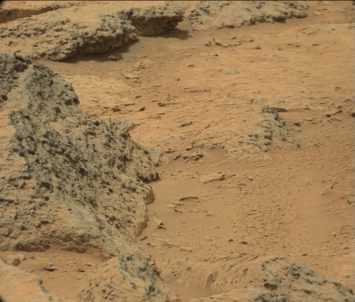 Nasa's Mars rover Curiosity acquired this image using its Mast Camera (Mastcam) on Sol 123