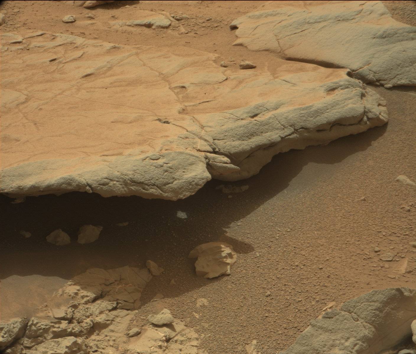 Nasa's Mars rover Curiosity acquired this image using its Mast Camera (Mastcam) on Sol 126