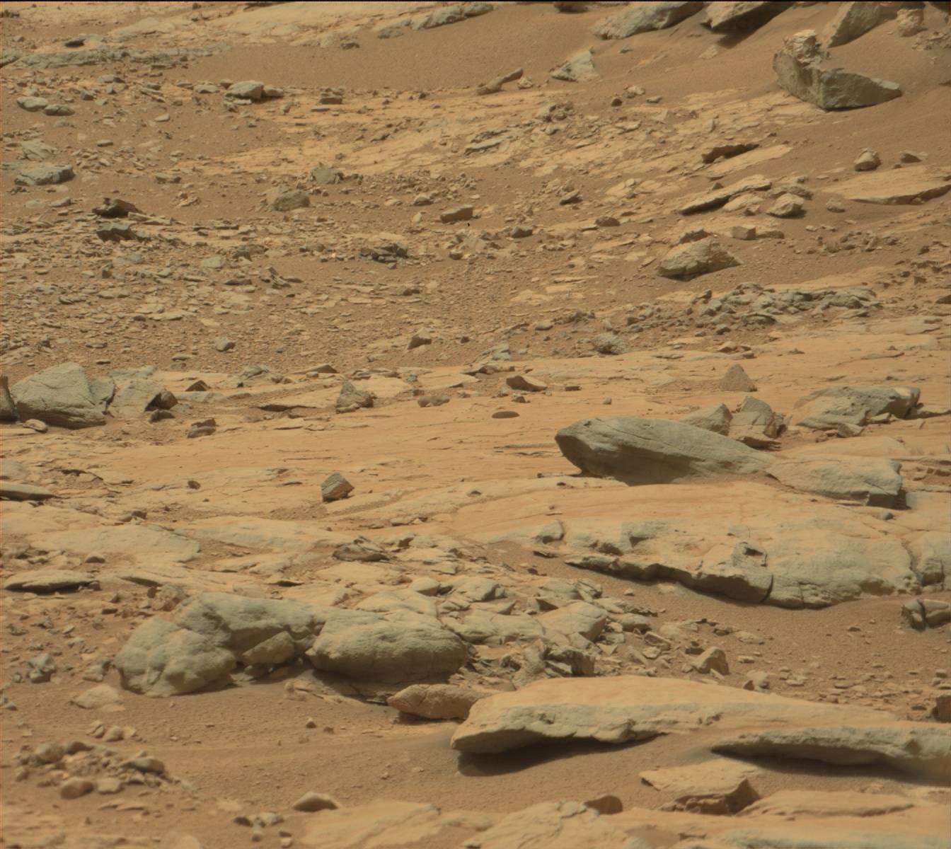 Nasa's Mars rover Curiosity acquired this image using its Mast Camera (Mastcam) on Sol 127