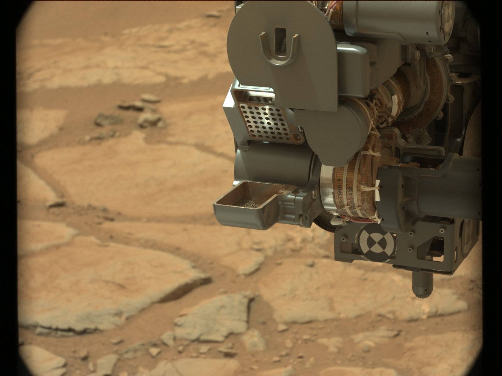 Nasa's Mars rover Curiosity acquired this image using its Mast Camera (Mastcam) on Sol 128