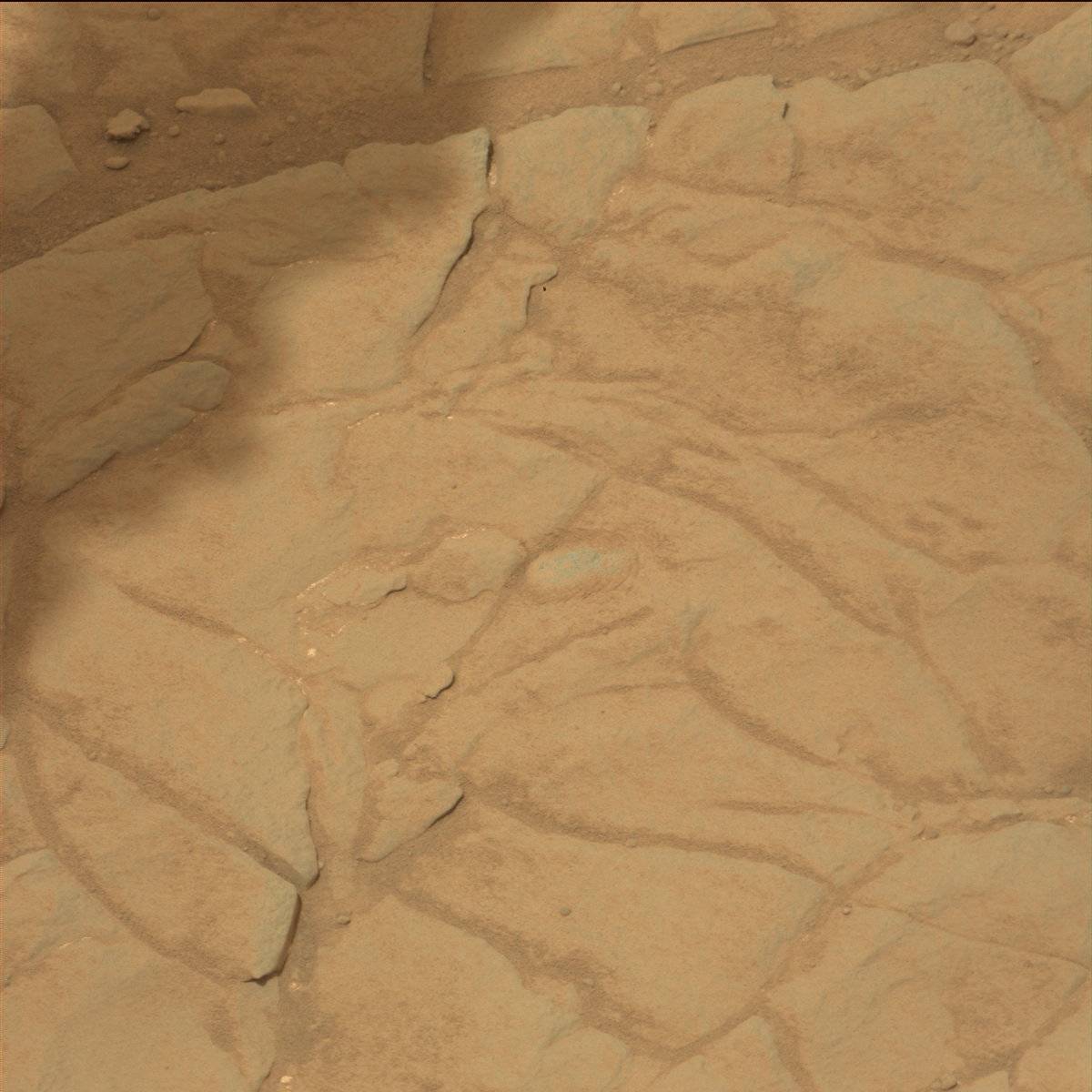 Nasa's Mars rover Curiosity acquired this image using its Mast Camera (Mastcam) on Sol 129