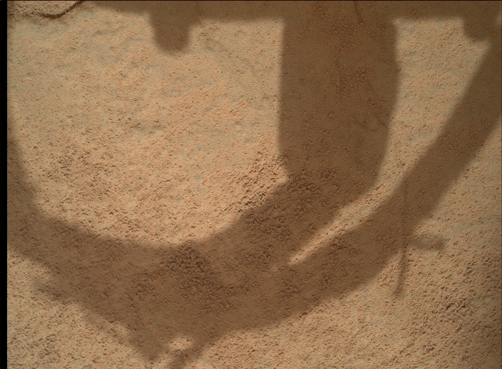 Nasa's Mars rover Curiosity acquired this image using its Mars Hand Lens Imager (MAHLI) on Sol 129