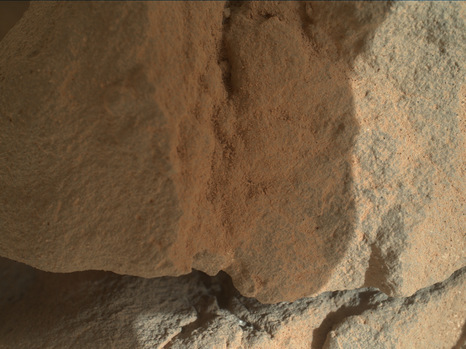 Nasa's Mars rover Curiosity acquired this image using its Mars Hand Lens Imager (MAHLI) on Sol 132