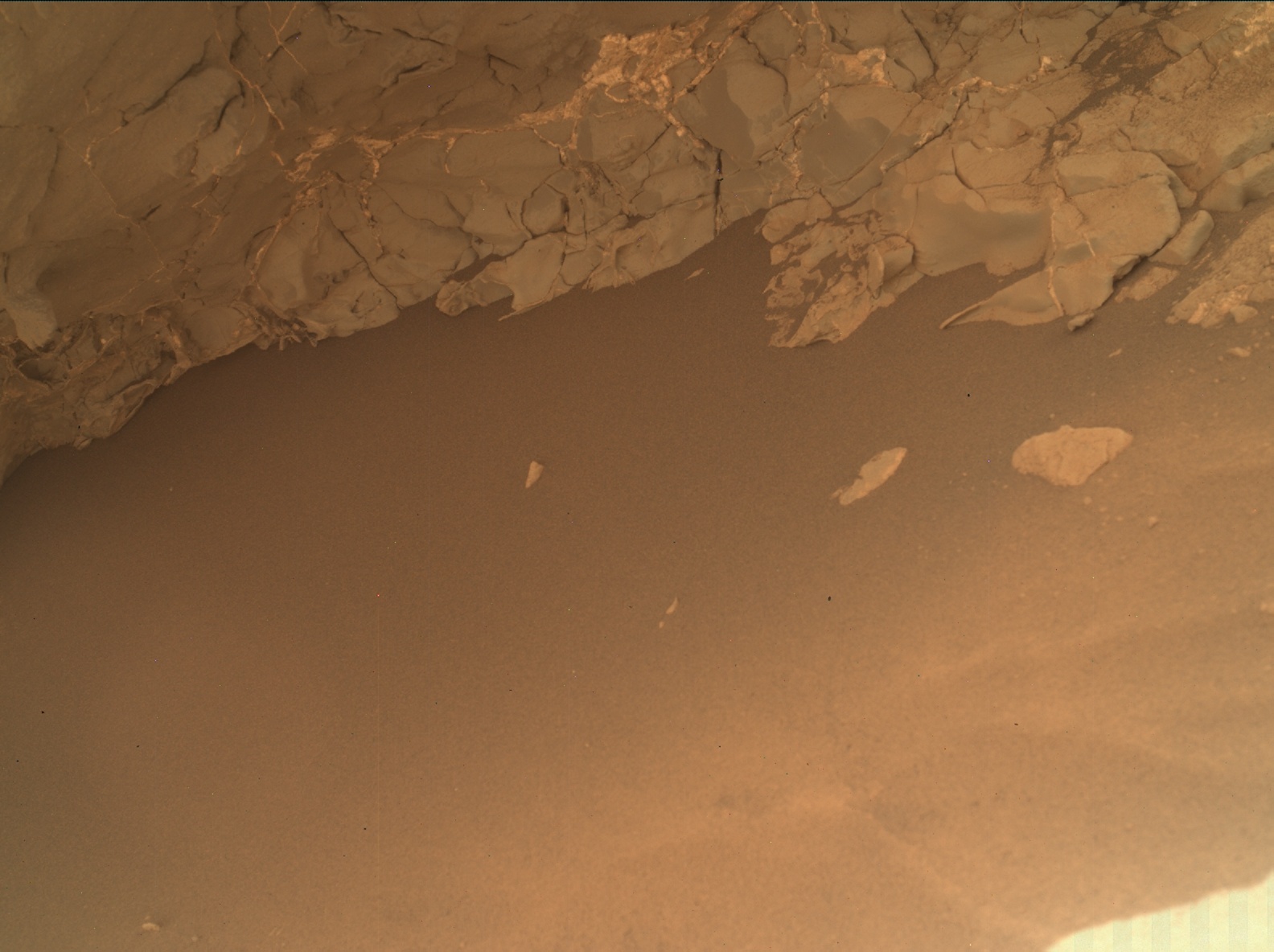 Nasa's Mars rover Curiosity acquired this image using its Mars Hand Lens Imager (MAHLI) on Sol 132