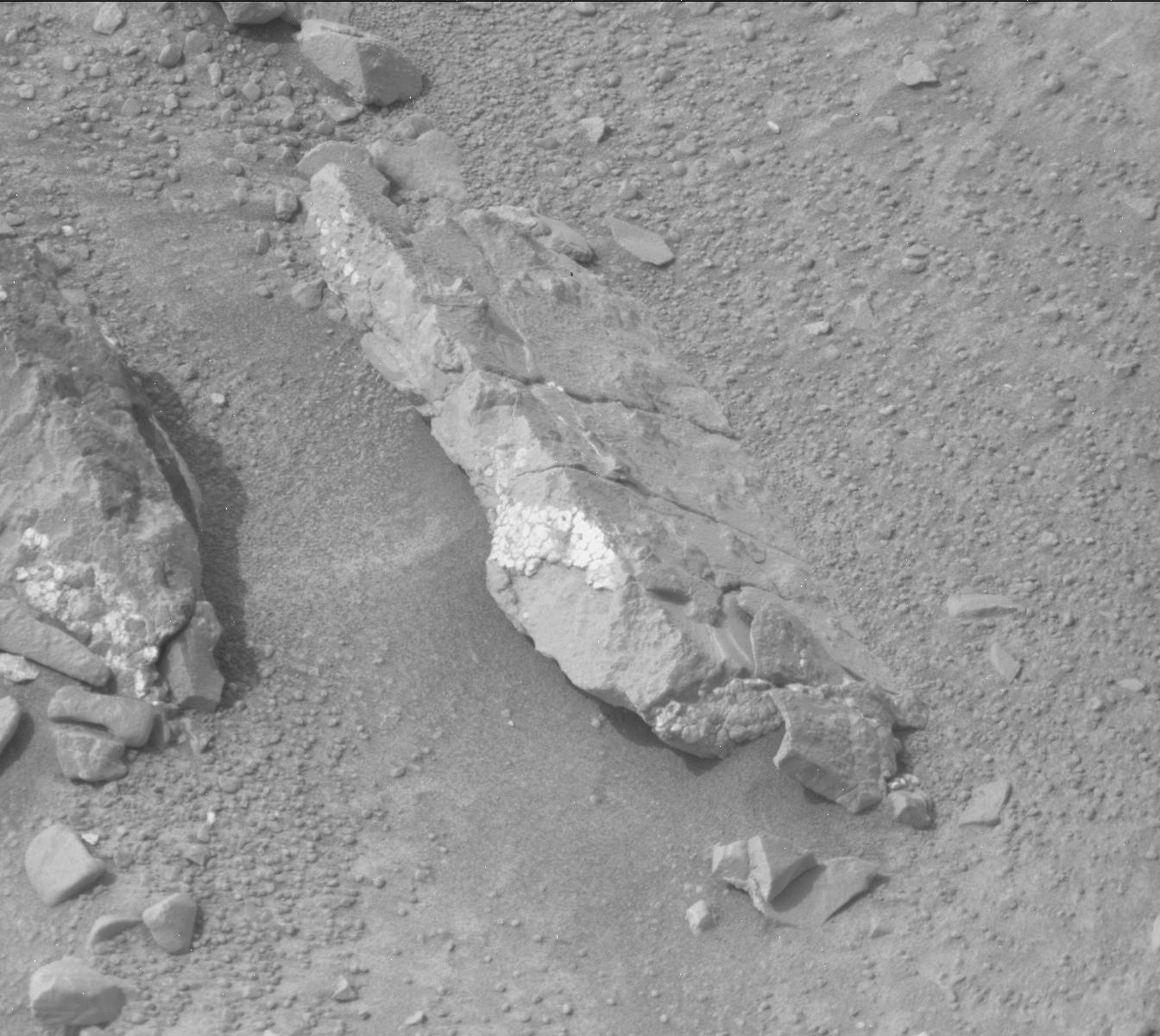 Nasa's Mars rover Curiosity acquired this image using its Mast Camera (Mastcam) on Sol 135