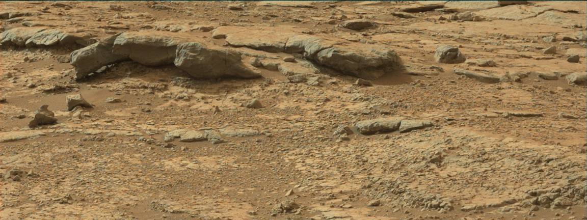 Nasa's Mars rover Curiosity acquired this image using its Mast Camera (Mastcam) on Sol 137
