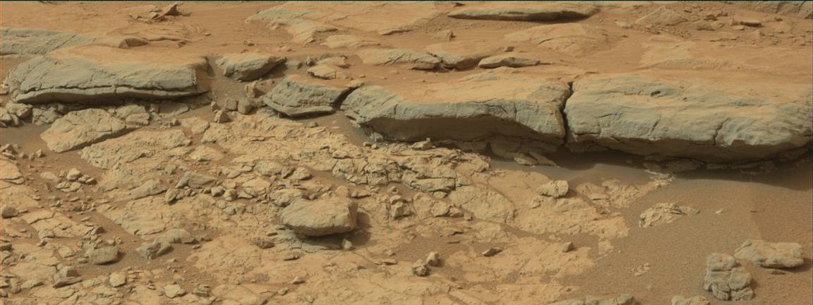 Nasa's Mars rover Curiosity acquired this image using its Mast Camera (Mastcam) on Sol 137