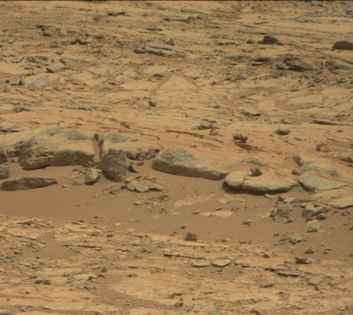 Nasa's Mars rover Curiosity acquired this image using its Mast Camera (Mastcam) on Sol 147