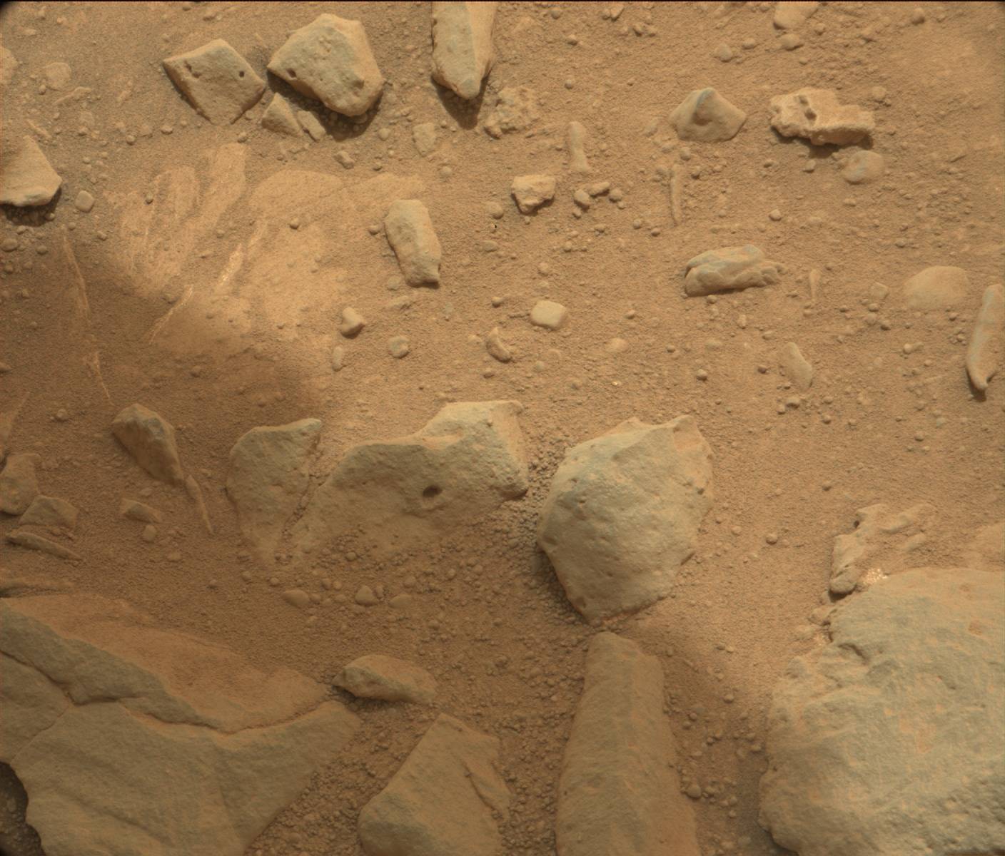 Nasa's Mars rover Curiosity acquired this image using its Mast Camera (Mastcam) on Sol 149