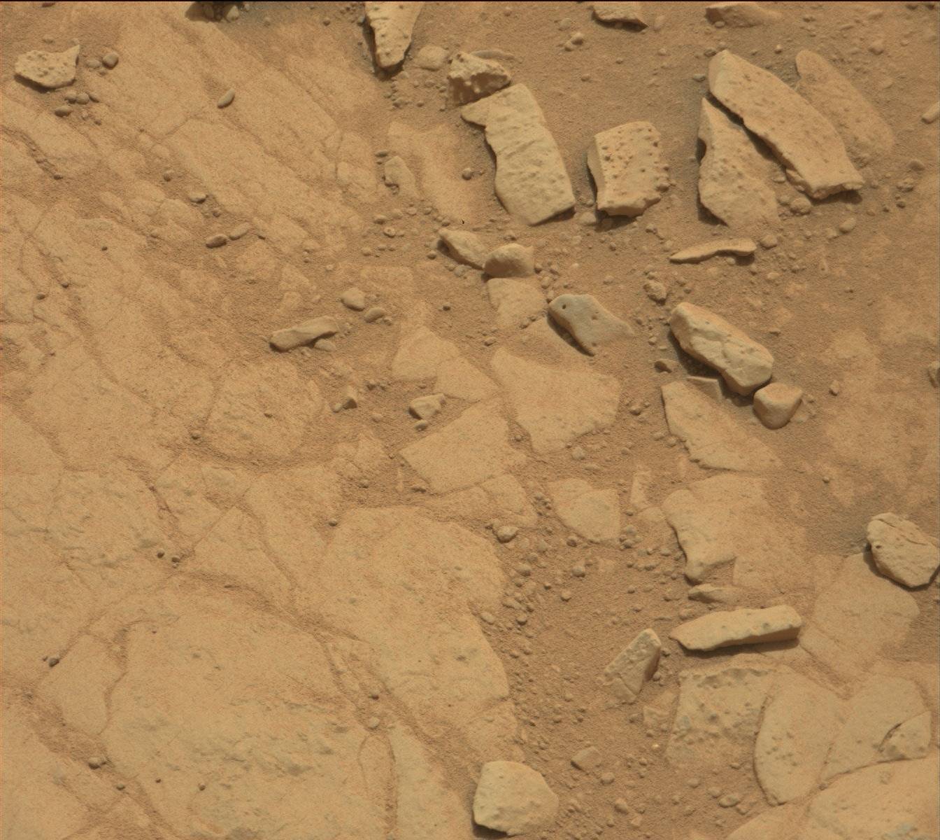 Nasa's Mars rover Curiosity acquired this image using its Mast Camera (Mastcam) on Sol 150