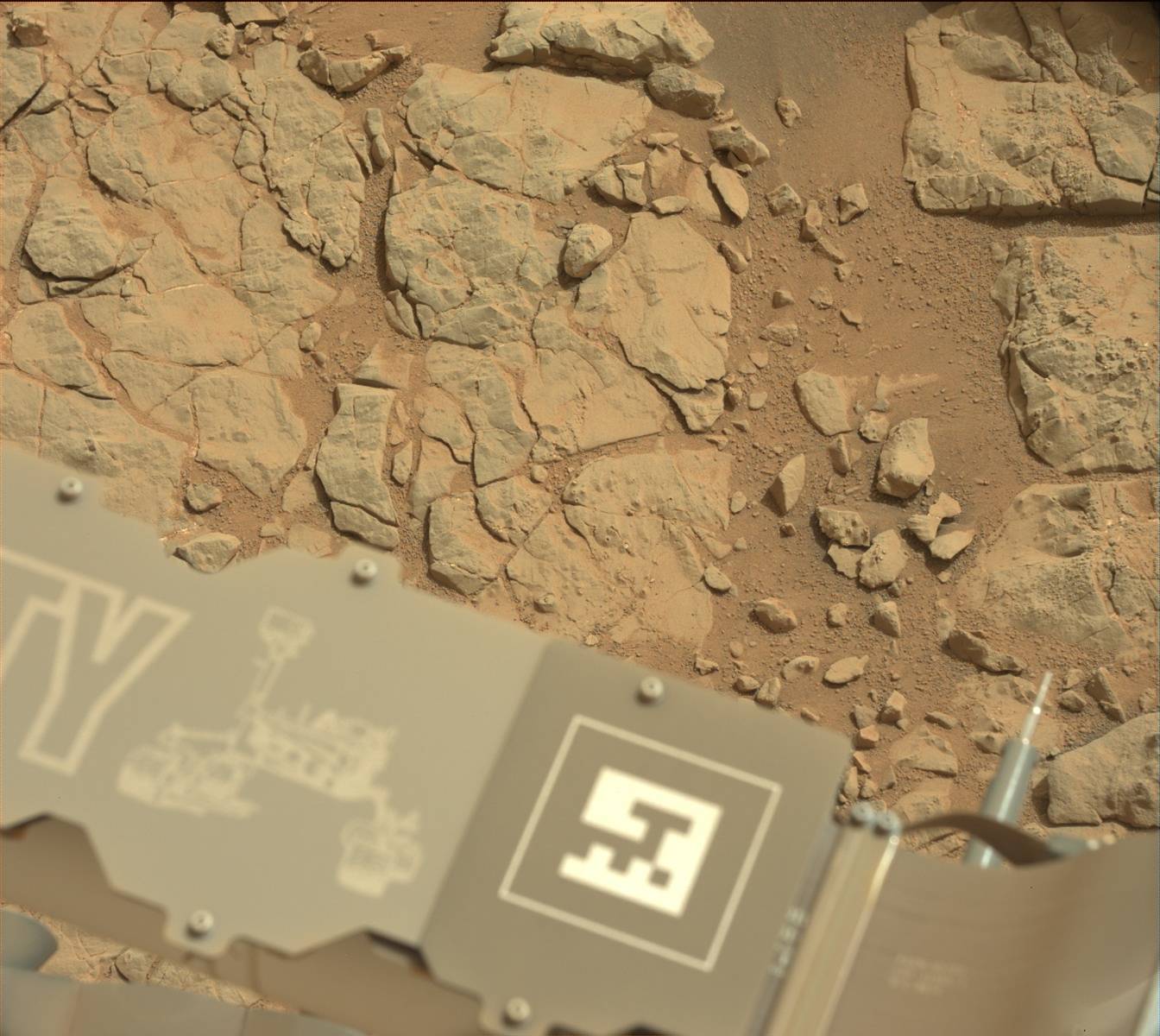 Nasa's Mars rover Curiosity acquired this image using its Mast Camera (Mastcam) on Sol 152