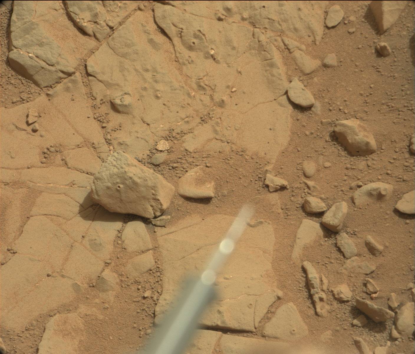 Nasa's Mars rover Curiosity acquired this image using its Mast Camera (Mastcam) on Sol 153