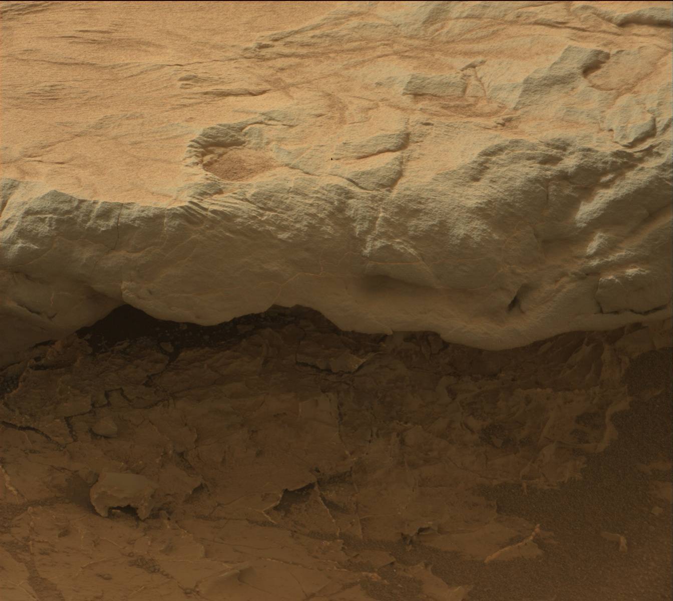 Nasa's Mars rover Curiosity acquired this image using its Mast Camera (Mastcam) on Sol 153