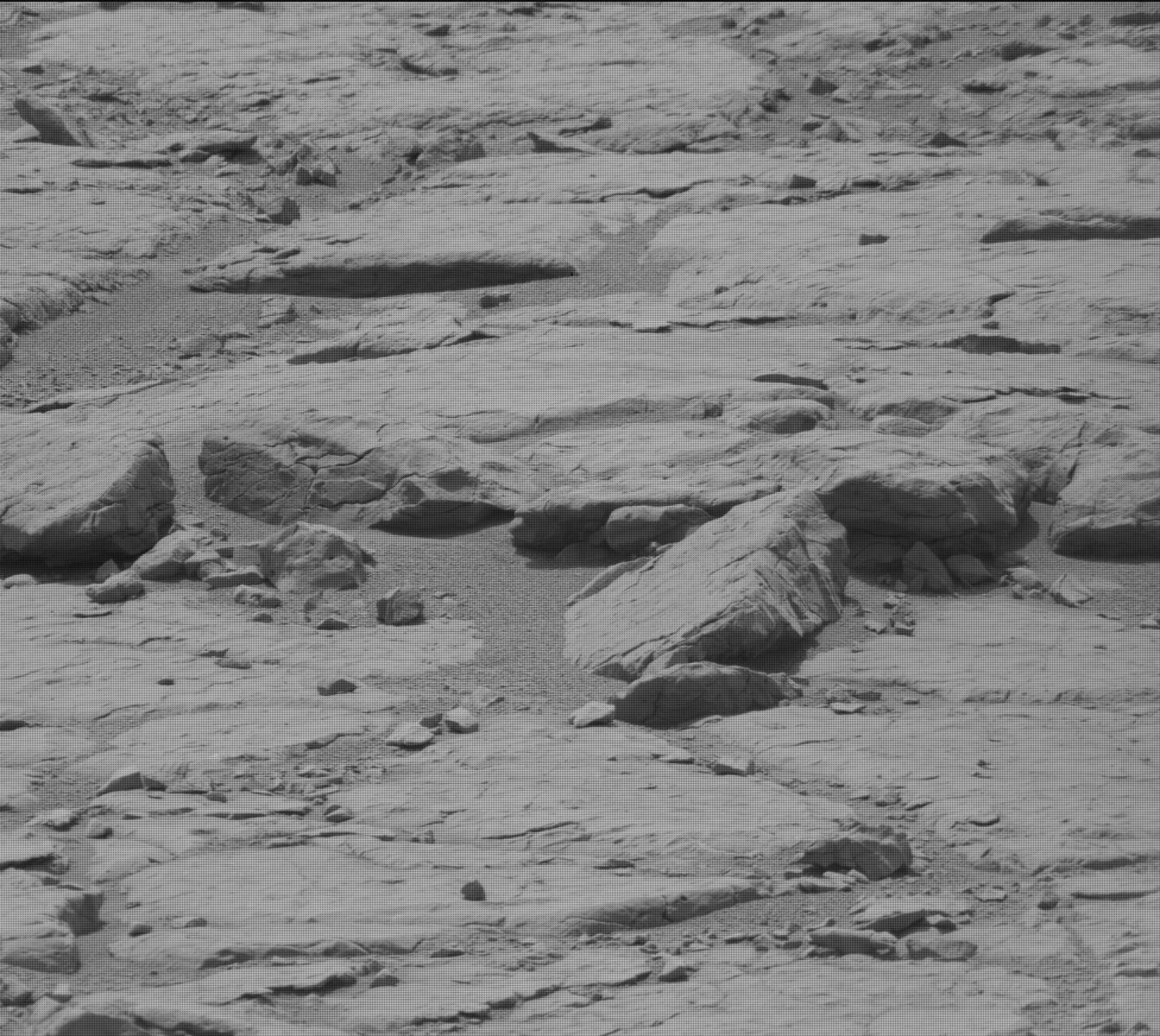 Nasa's Mars rover Curiosity acquired this image using its Mast Camera (Mastcam) on Sol 155