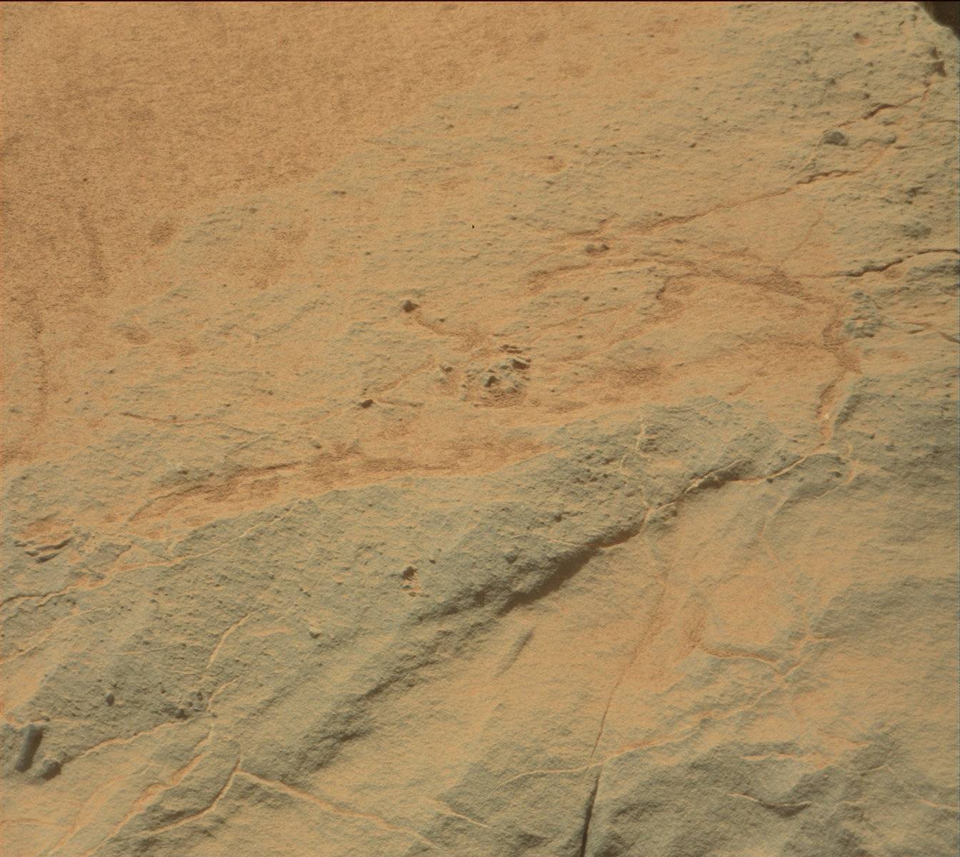 Nasa's Mars rover Curiosity acquired this image using its Mast Camera (Mastcam) on Sol 157