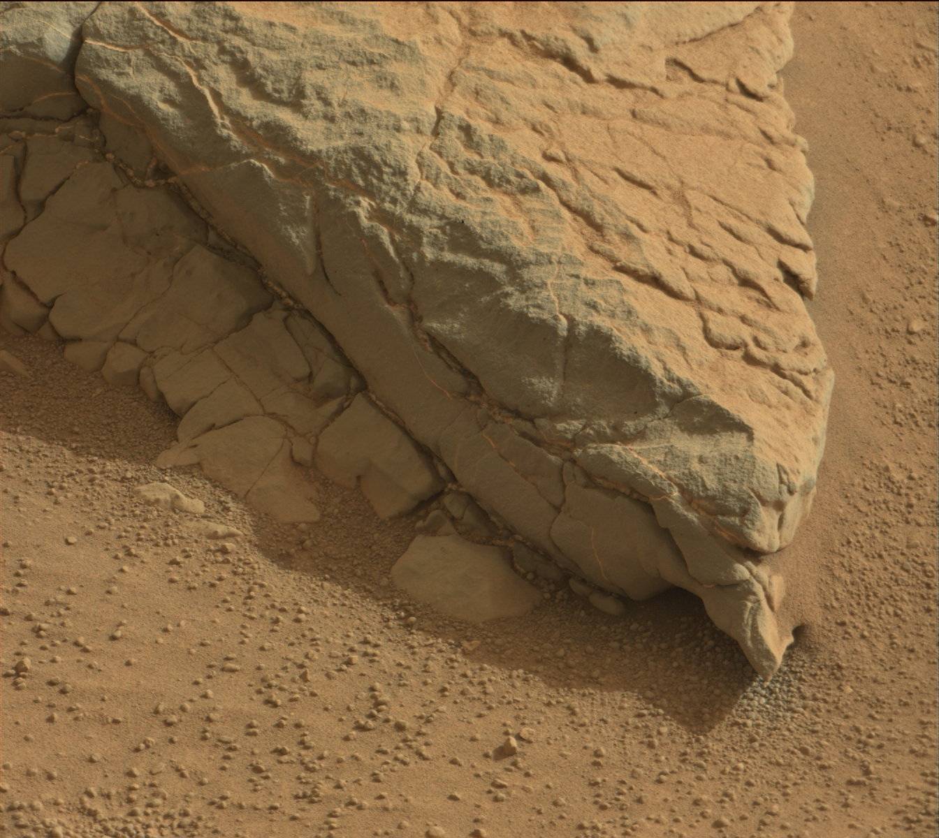Nasa's Mars rover Curiosity acquired this image using its Mast Camera (Mastcam) on Sol 158