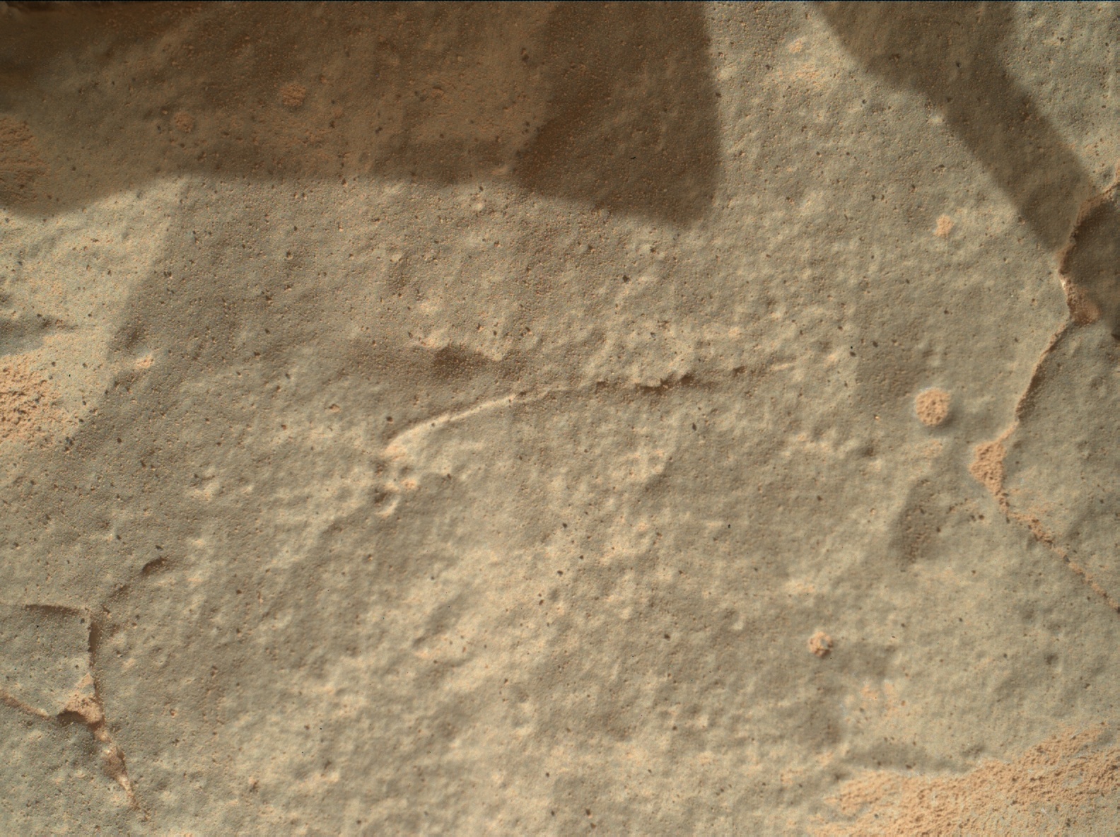 Nasa's Mars rover Curiosity acquired this image using its Mars Hand Lens Imager (MAHLI) on Sol 158