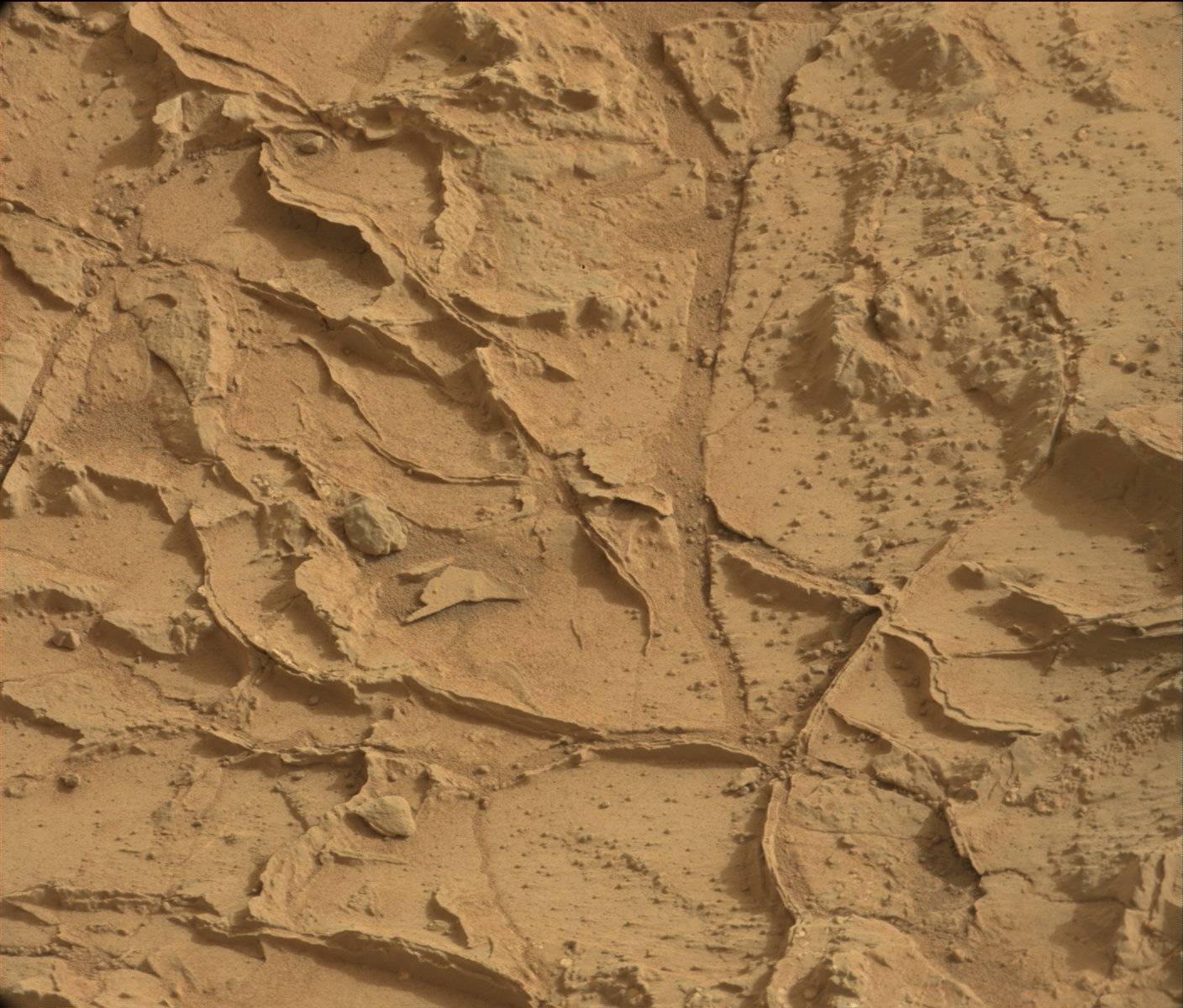Nasa's Mars rover Curiosity acquired this image using its Mast Camera (Mastcam) on Sol 164