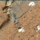 Nasa's Mars rover Curiosity acquired this image using its Mars Hand Lens Imager (MAHLI) on Sol 166