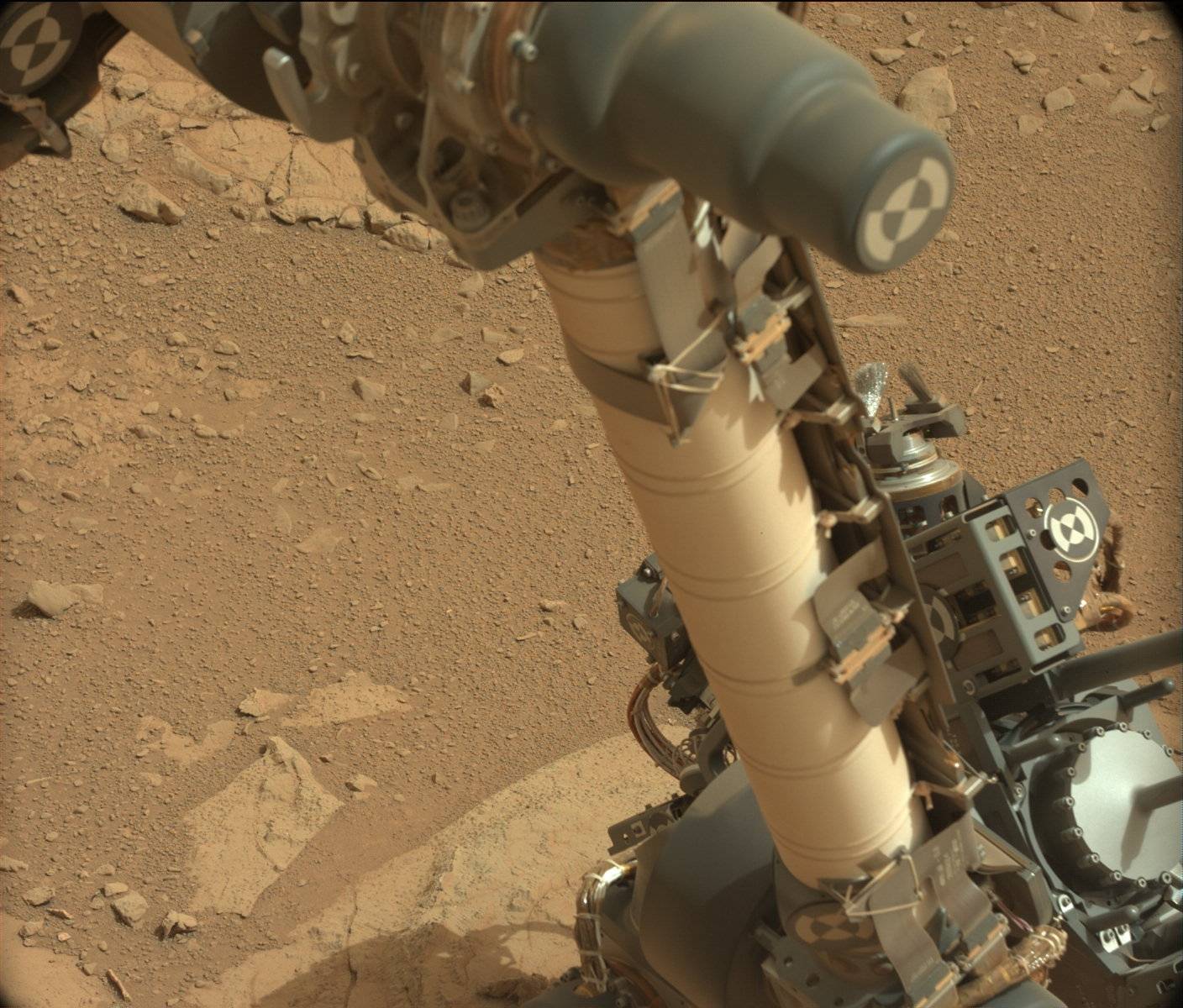 Nasa's Mars rover Curiosity acquired this image using its Mast Camera (Mastcam) on Sol 168