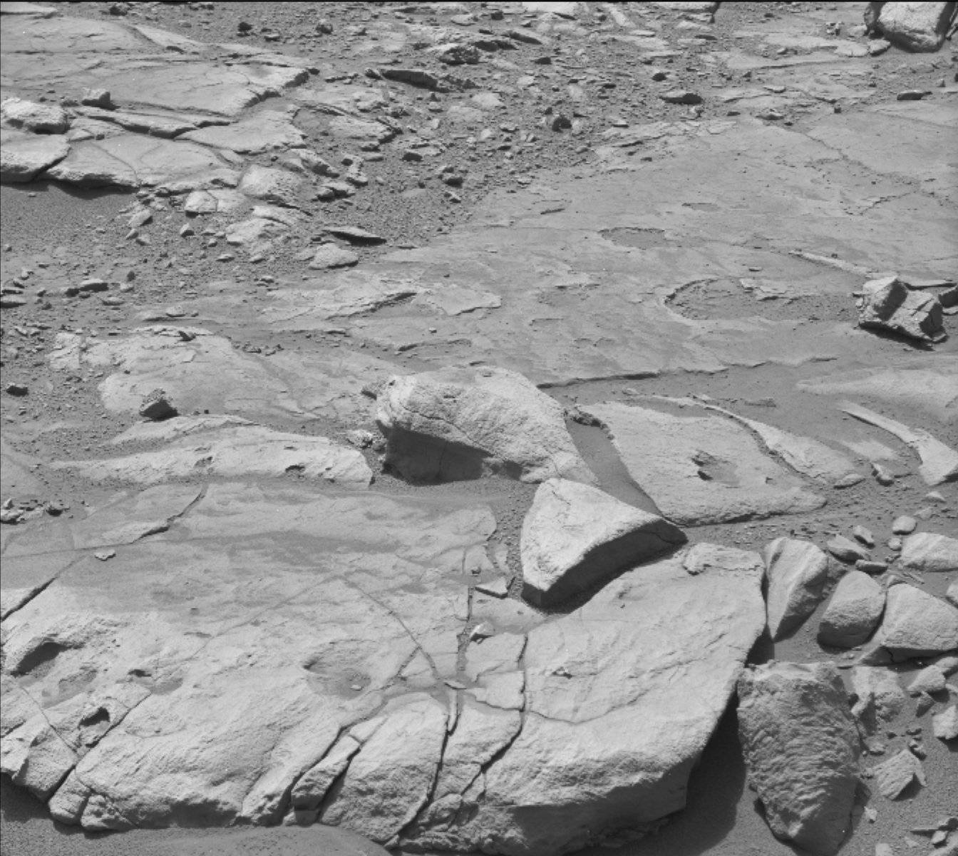 Nasa's Mars rover Curiosity acquired this image using its Mast Camera (Mastcam) on Sol 171