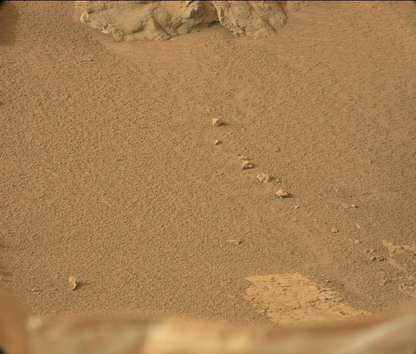 Nasa's Mars rover Curiosity acquired this image using its Mast Camera (Mastcam) on Sol 172