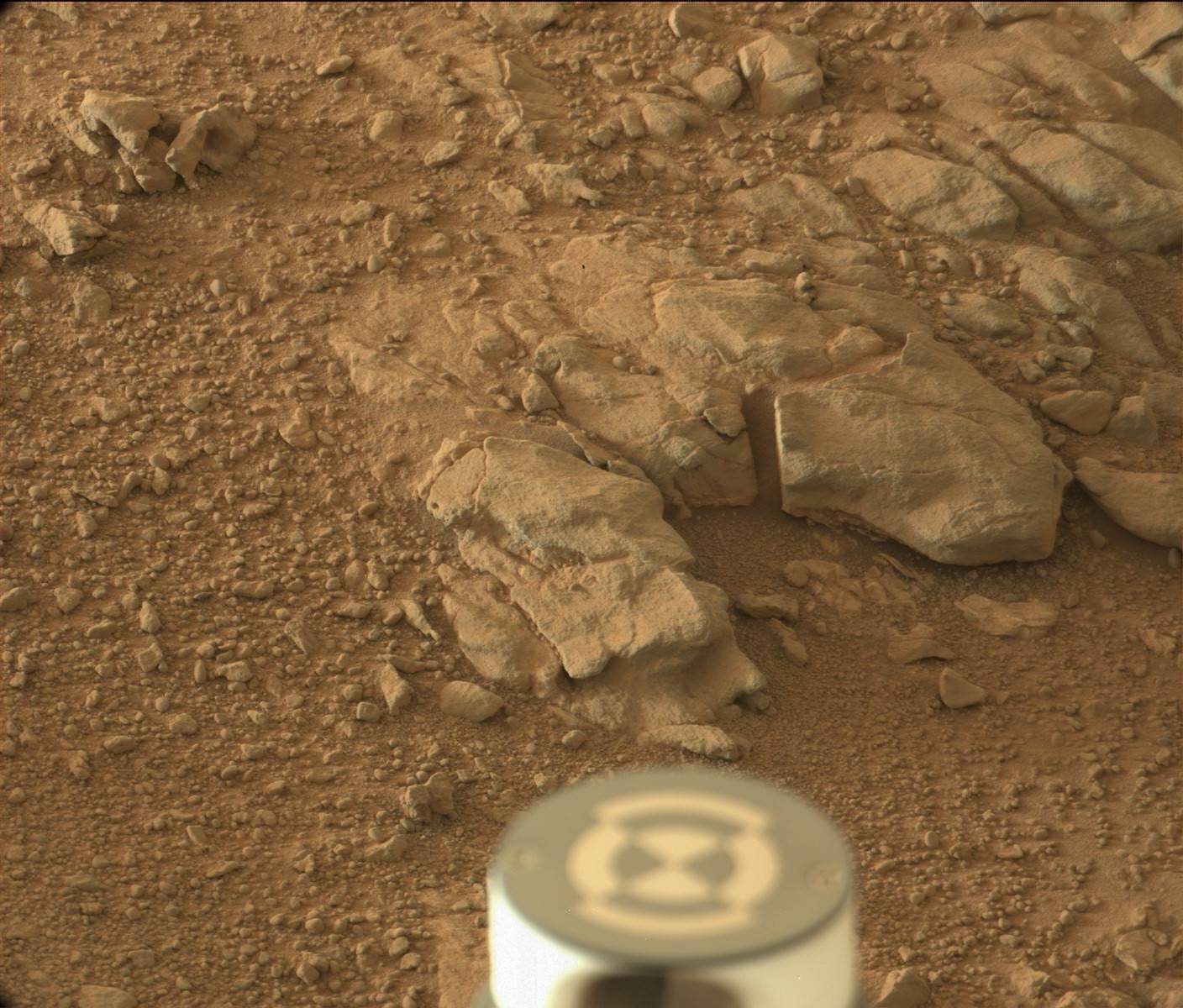 Nasa's Mars rover Curiosity acquired this image using its Mast Camera (Mastcam) on Sol 172