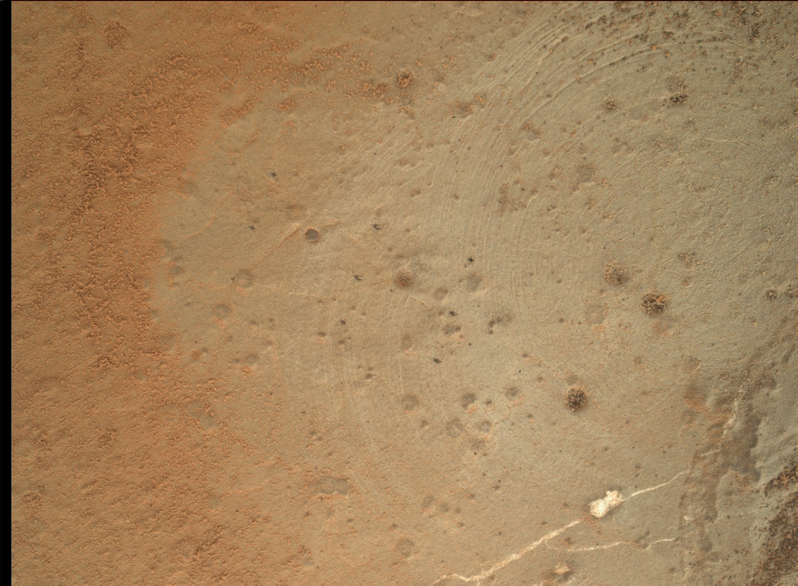 Nasa's Mars rover Curiosity acquired this image using its Mars Hand Lens Imager (MAHLI) on Sol 173