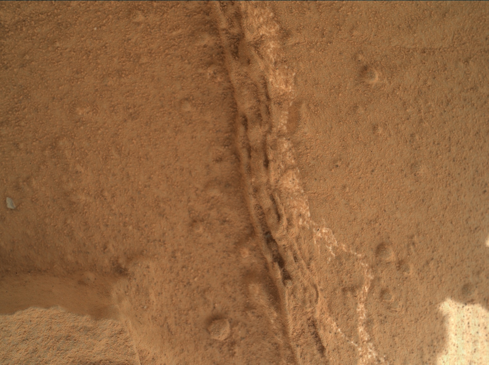 Nasa's Mars rover Curiosity acquired this image using its Mars Hand Lens Imager (MAHLI) on Sol 173