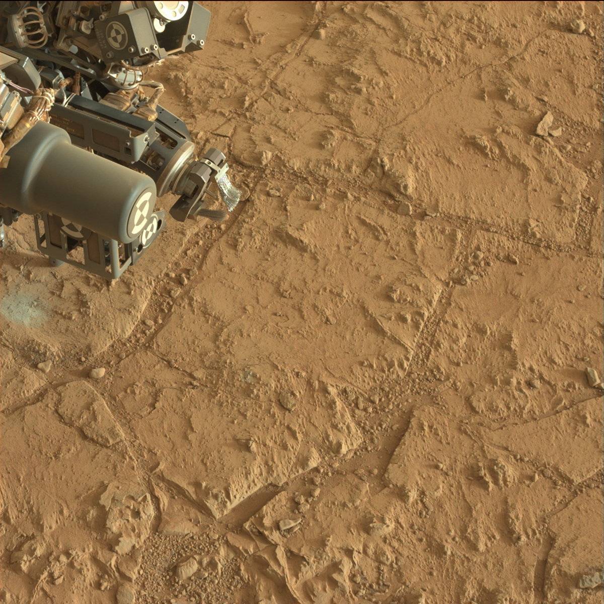 Nasa's Mars rover Curiosity acquired this image using its Mast Camera (Mastcam) on Sol 174