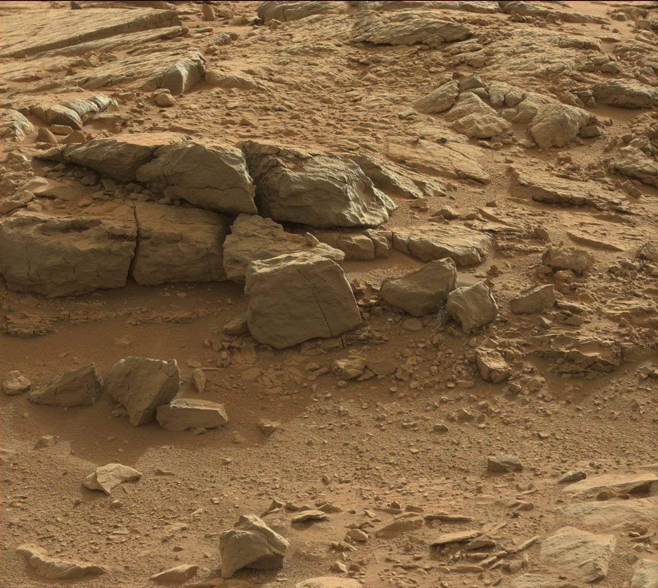 Nasa's Mars rover Curiosity acquired this image using its Mast Camera (Mastcam) on Sol 176