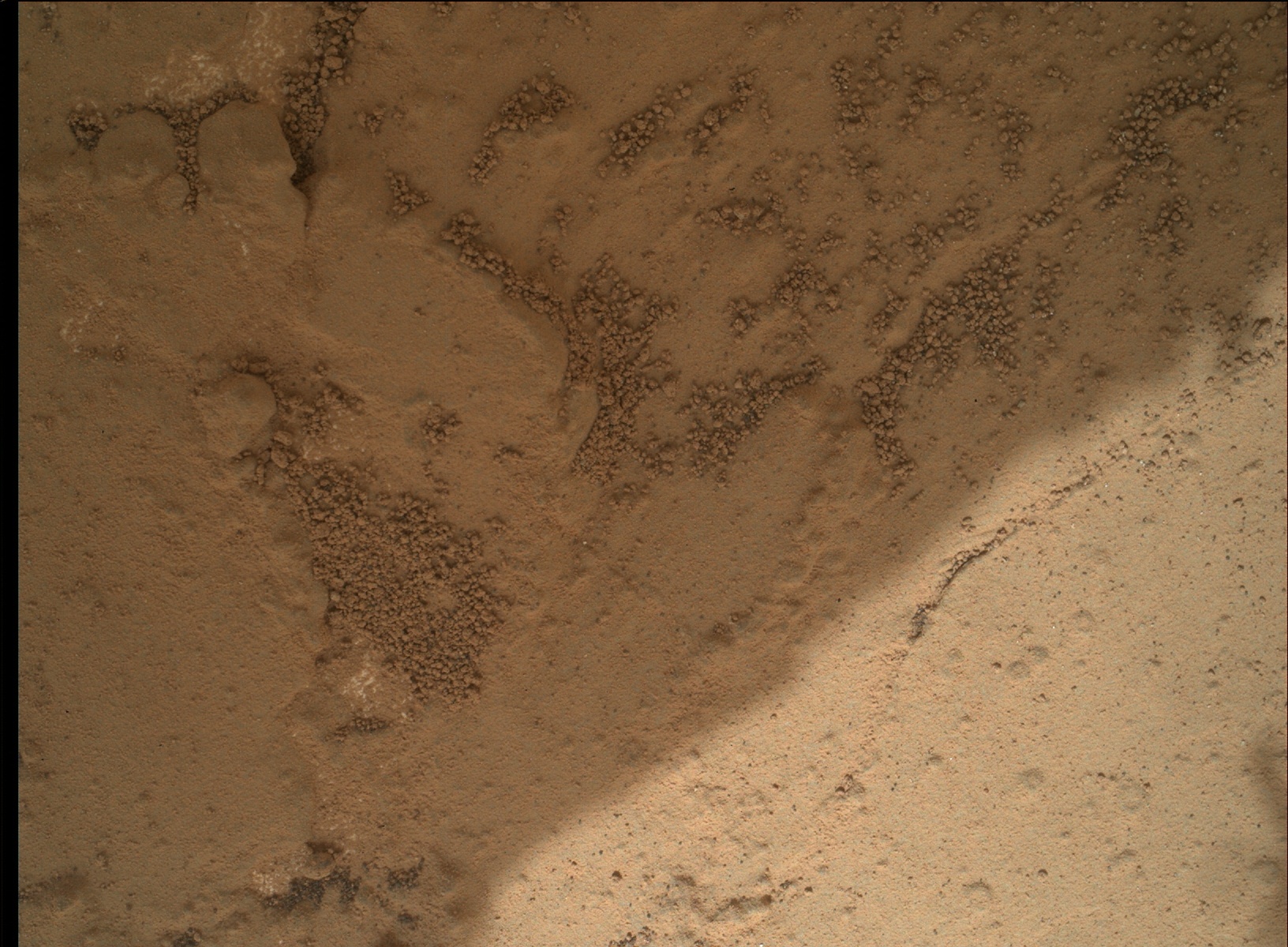 Nasa's Mars rover Curiosity acquired this image using its Mars Hand Lens Imager (MAHLI) on Sol 176