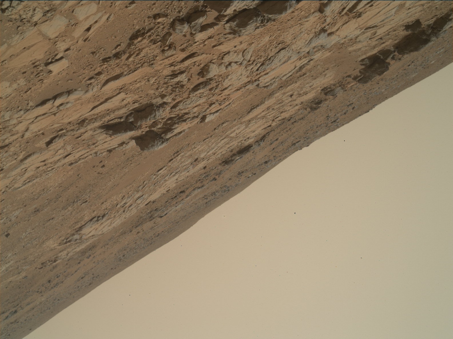Nasa's Mars rover Curiosity acquired this image using its Mars Hand Lens Imager (MAHLI) on Sol 177