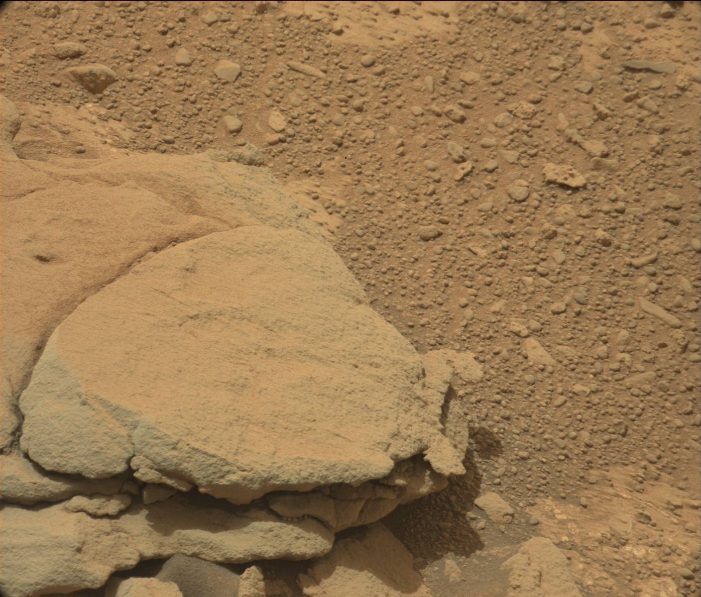 Nasa's Mars rover Curiosity acquired this image using its Mast Camera (Mastcam) on Sol 179