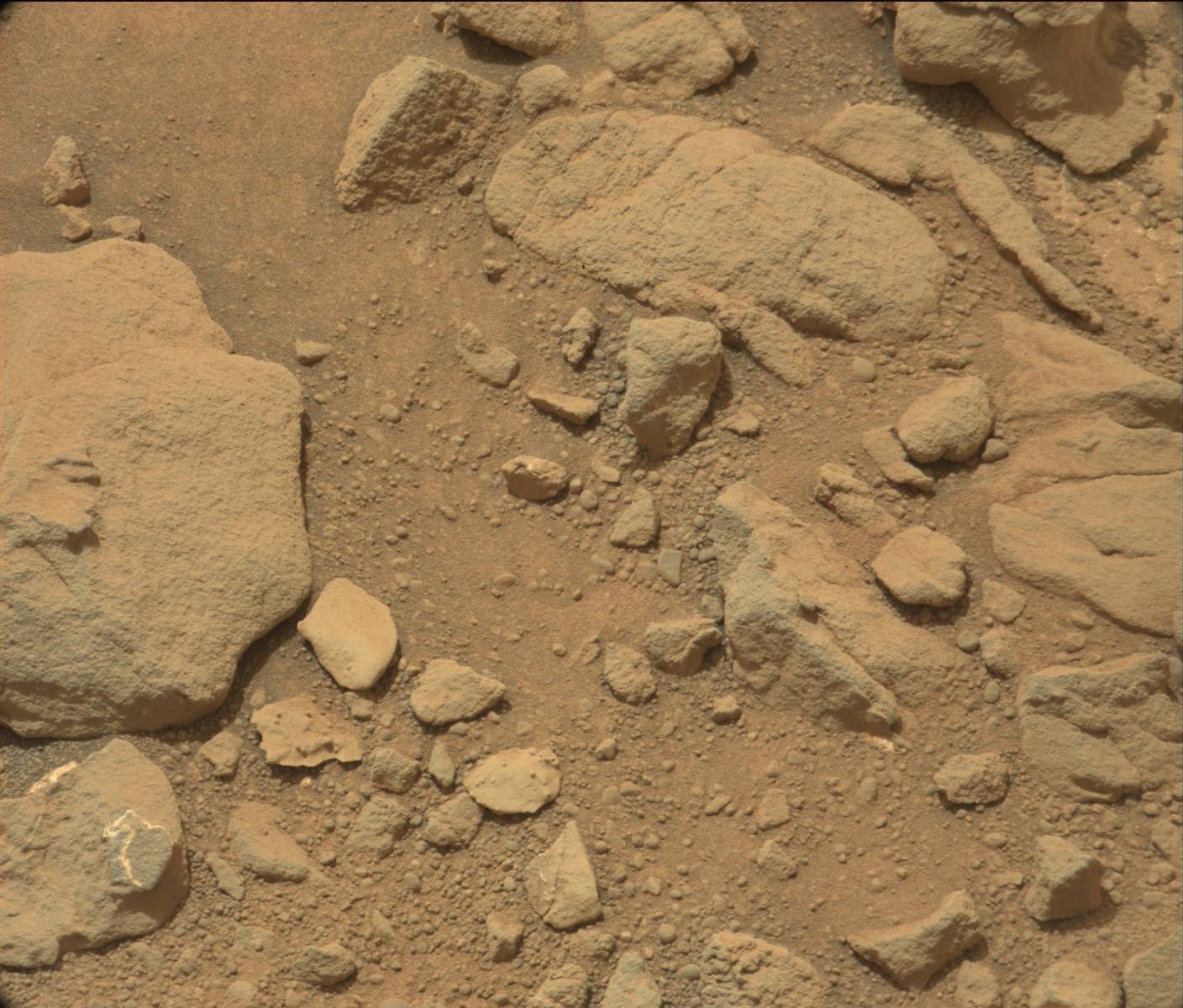 Nasa's Mars rover Curiosity acquired this image using its Mast Camera (Mastcam) on Sol 179