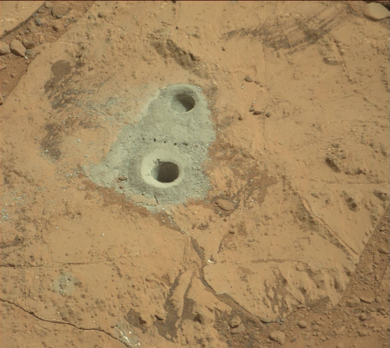 Nasa's Mars rover Curiosity acquired this image using its Mast Camera (Mastcam) on Sol 183