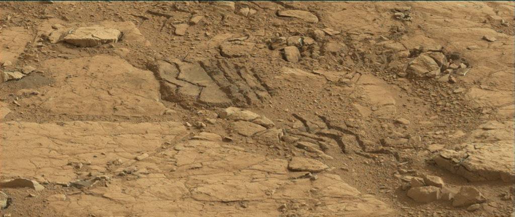 Nasa's Mars rover Curiosity acquired this image using its Mast Camera (Mastcam) on Sol 184