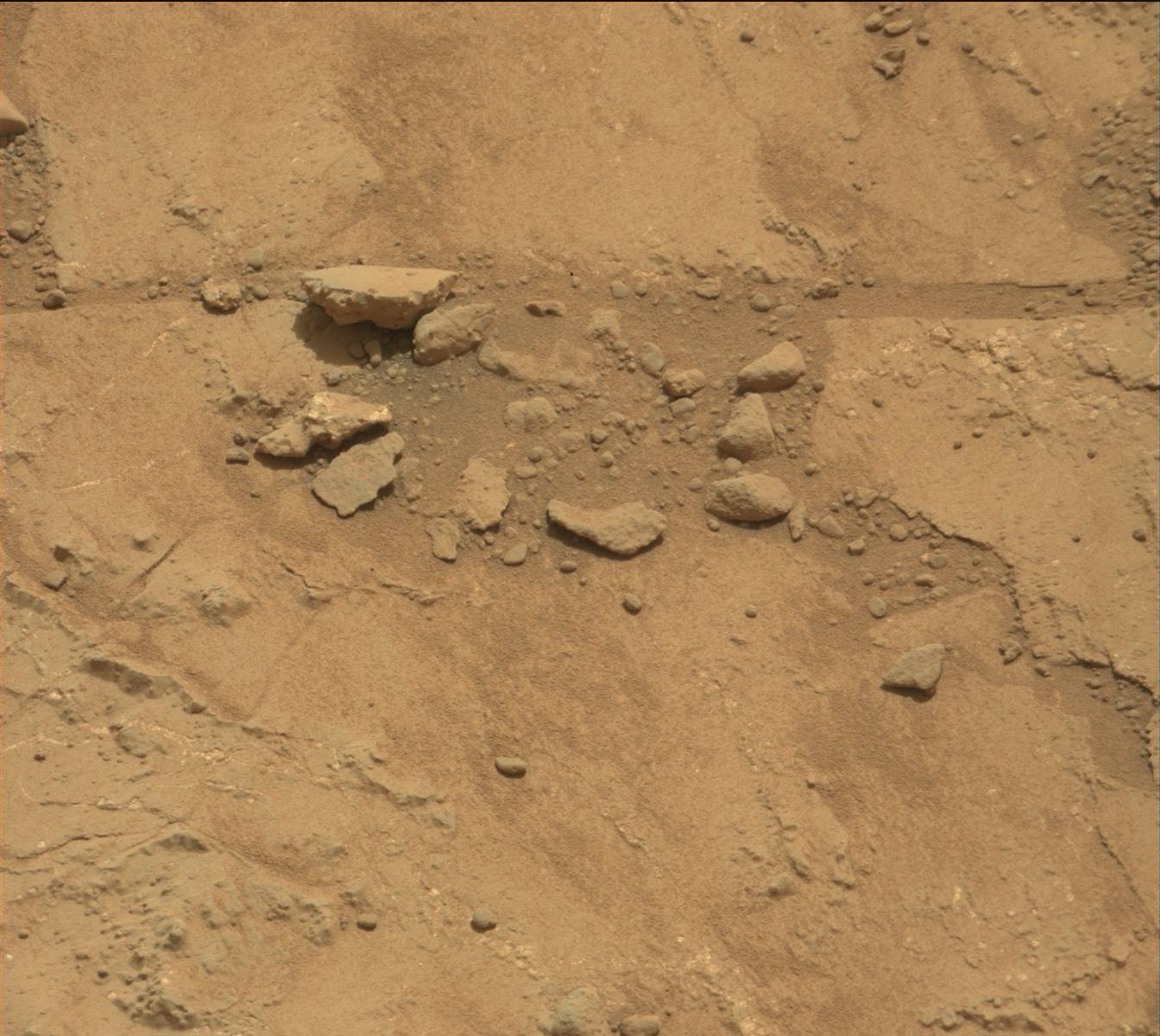 Nasa's Mars rover Curiosity acquired this image using its Mast Camera (Mastcam) on Sol 185